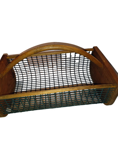 Vtg burpee wood wire - vtg,