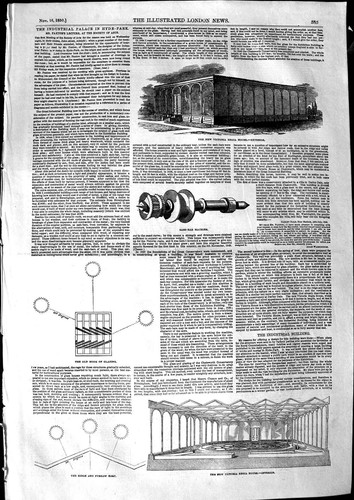 Original old antique print - old,