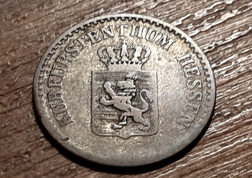Old silver coin - silver, 1841