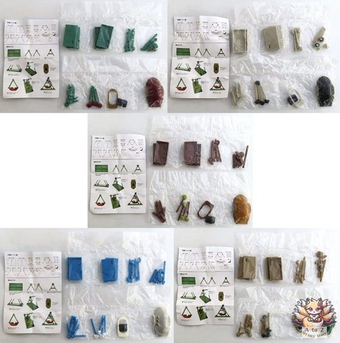 Viking mascot set all mini - mascot,