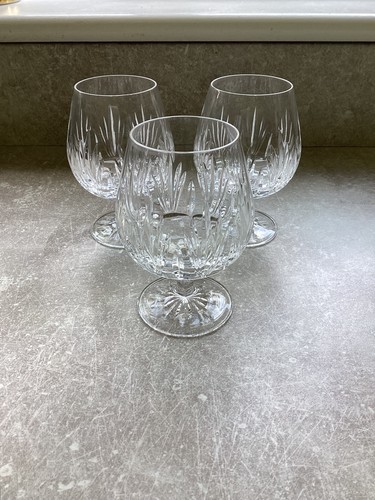 Vintage cut glass brandy - 3,
