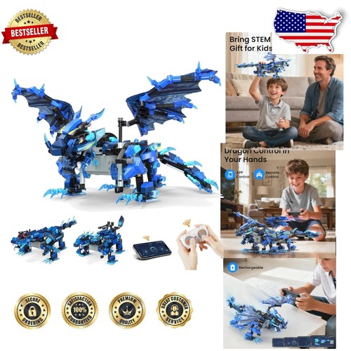 Dragon building kit 590pcs - rc,
