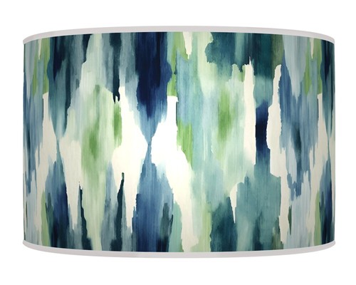 Watercolor abstract lampshade - watercolor,