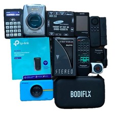 ELECTRONICS BUNDLE UNTESTED Vupoint Share Q Cube Aiwa TA164 Polaroid Snap Camera