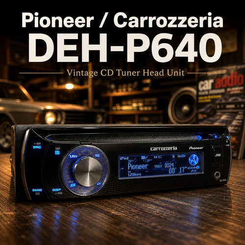 Pioneer carrozzeria deh p640 - pioneer,