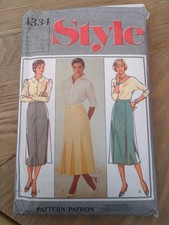 Style Paper Pattern 4334 Size