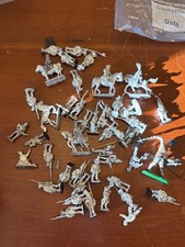 many 25? mm Napoleonic Soldiers Wargaming White Metal Figure job lot bundle