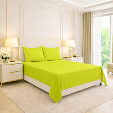 Polycotton Flat Sheet Bed