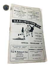 Football Programme Darlington