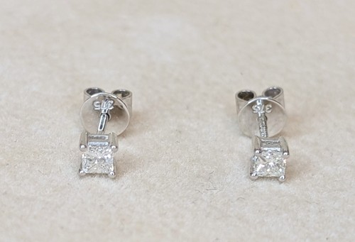 9ct white gold 25ct - gold, princess