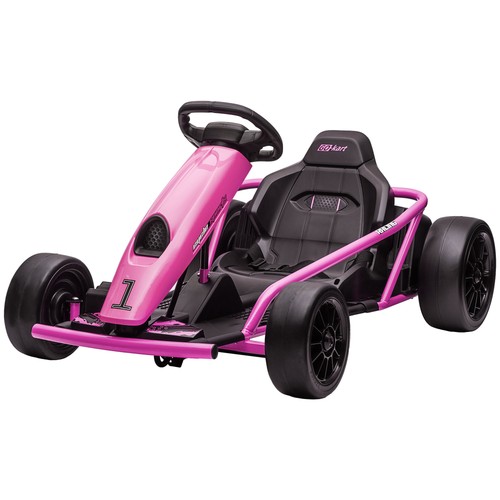 Homcom 24v electric kart - go,
