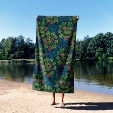 William morris towel - william,