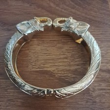 Vintage 2 Head Elephant Gold