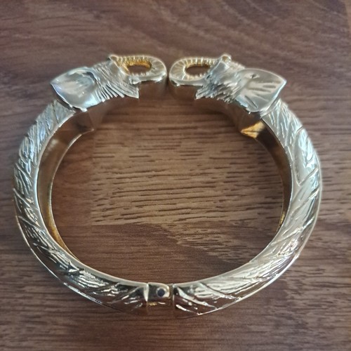 Vintage head elephant gold - vintage,