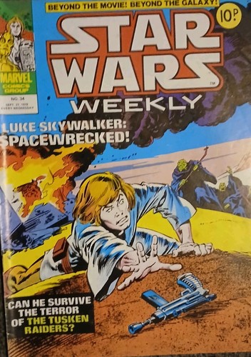 Star wars weekly comic - star,