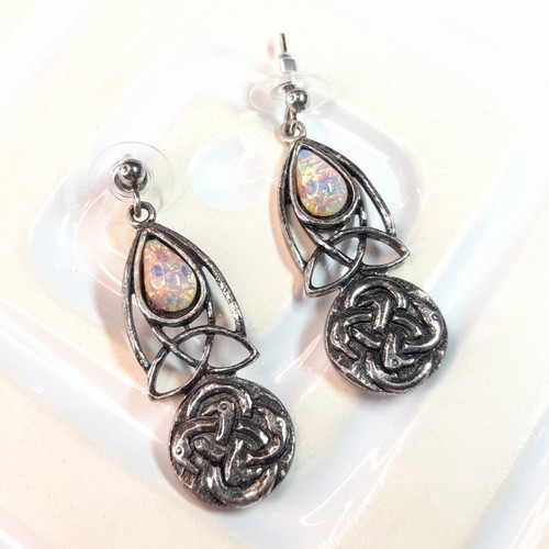 Vintage celtic knot earrings - celtic,