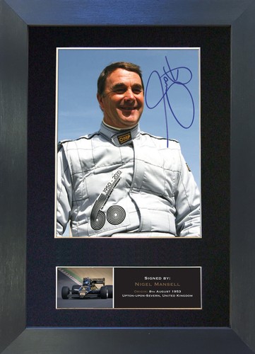 458 nigel mansell signed - #458,
