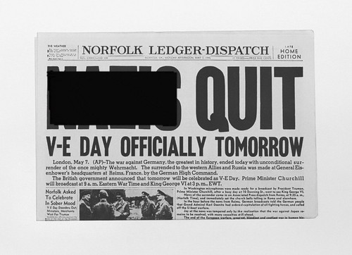 Newspaper reprint 1945 - newspaper,