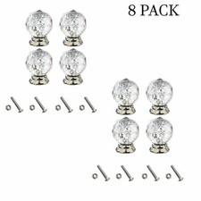4pc Small Door Knobs Round
