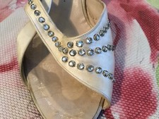 VTG 1950s Ivory Silk &