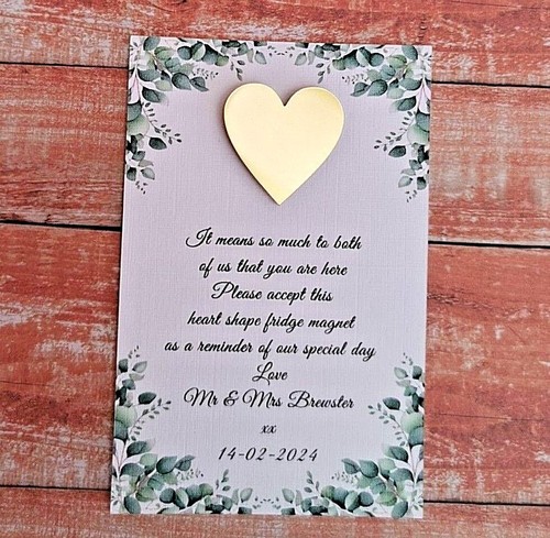 Personalised wedding favours - personalised,