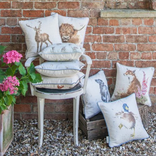 Wrendale cushions countryside - wrendale,