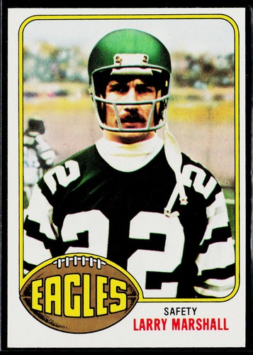 1976 topps larry marshall - marshall, #302