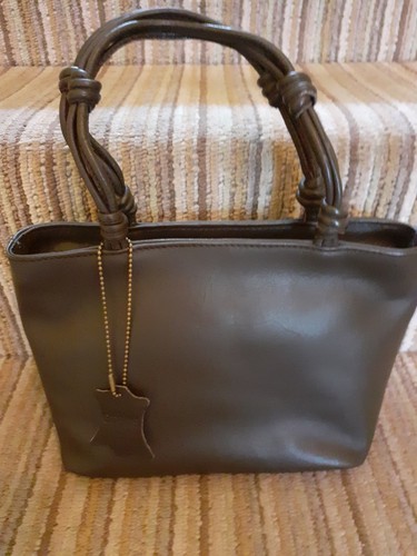 Small brown boros - brown, leather