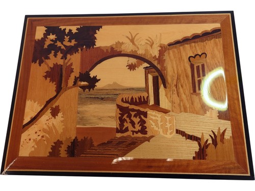 Decorative wood marquetry - decorative,