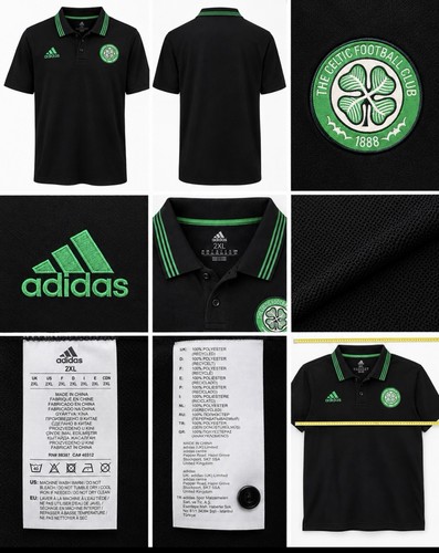 Adidas celtic polo shirt - adidas, fc
