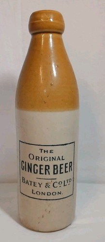 Antique stoneware ginger beer - antique,