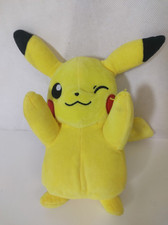 2022 Pokémon Pikachu Plush Soft Toy 7" Cute Cuddly Yellow