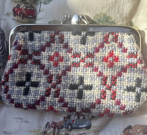 Vintage welsh tapestry coin - welsh,
