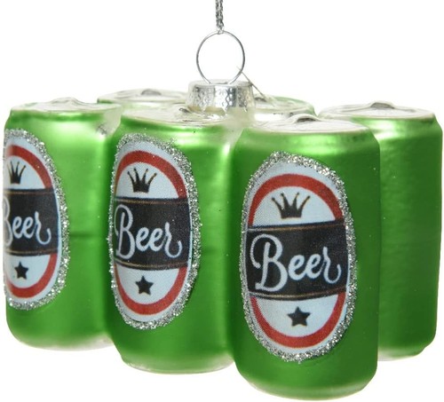 Beer can six pack glass - pack,