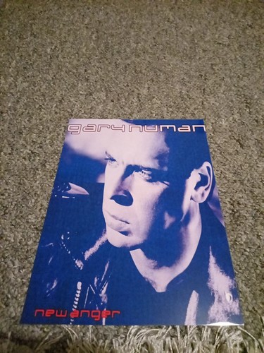 Gary numan metal sign - metal,