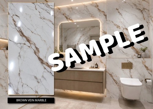 Sample spc bathroom wall - spc,