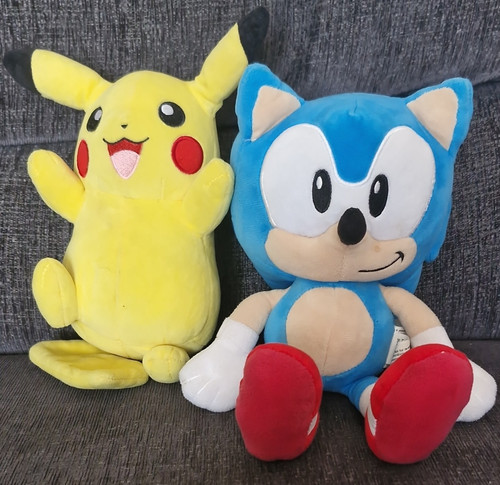 Pikachu sonic the hedgehog - pikachu, &