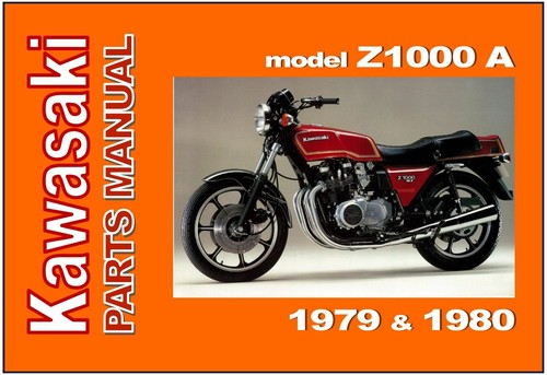 Kawasaki parts manual kz1000 - parts,
