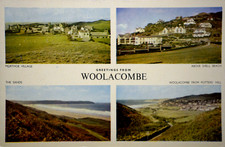 Postcard Woolacombe Morthoe