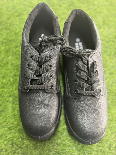 Black steel toe cap - steel,