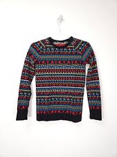 Sweaty Betty Top Small Fair Isle Ski Thermal Base Layer Outdoor Sports Pullover