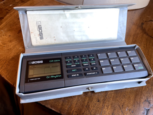 Boss 220a rhythm drum - rhythm,