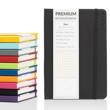 Hardback dotted notebook - a5,