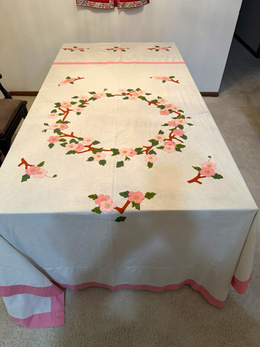 Vintage hand appliqué - vintage,