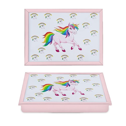 Unicorn kids lap - unicorn, tray