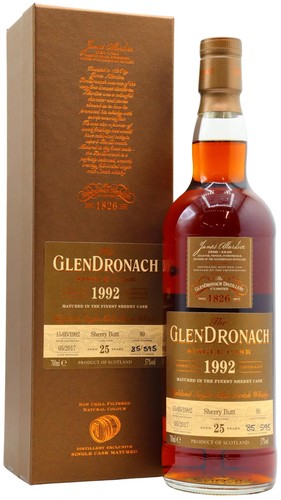 Glendronach batch 15 single - glendronach,