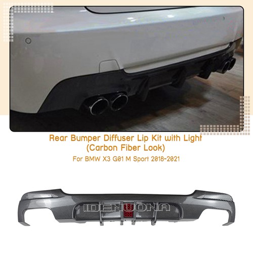 Car carbon look - look, diffuser