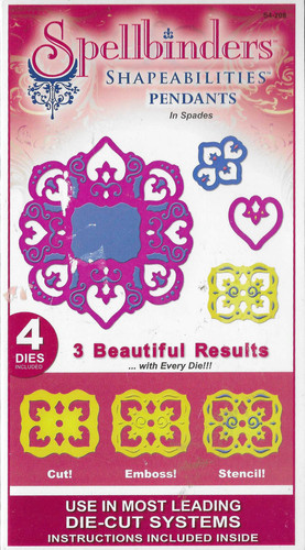 Spellbinders spades cutting - in,