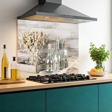Printed glass kitchen - printed,
