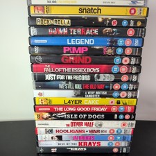 19x British Gangster Movie DVD